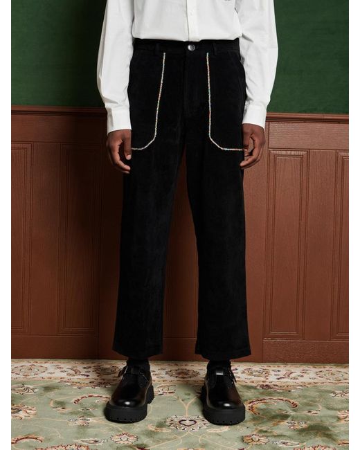 Sister Jane Black Cameron Bead Trousers