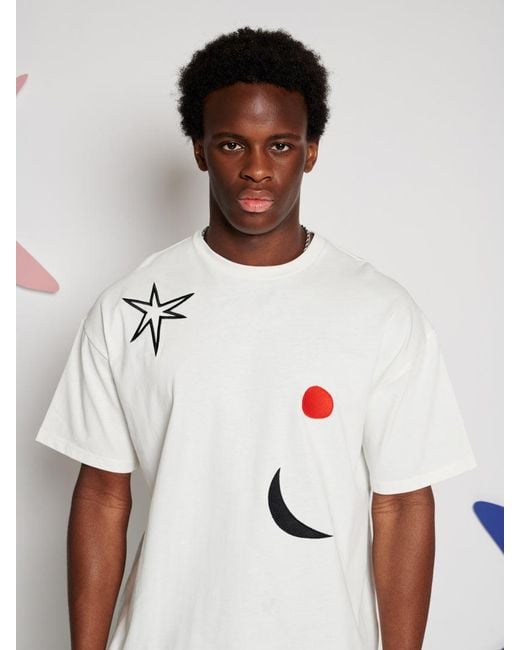 Sister Jane White Étienne Embroidery T-shirt