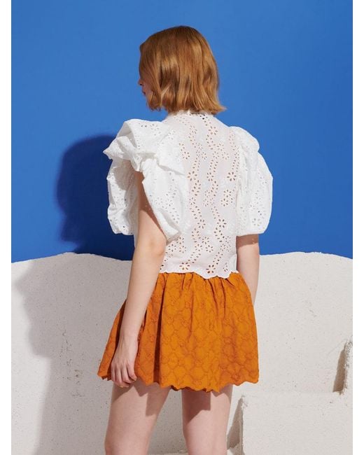 Sister Jane Blue Sofia Bow Blouse