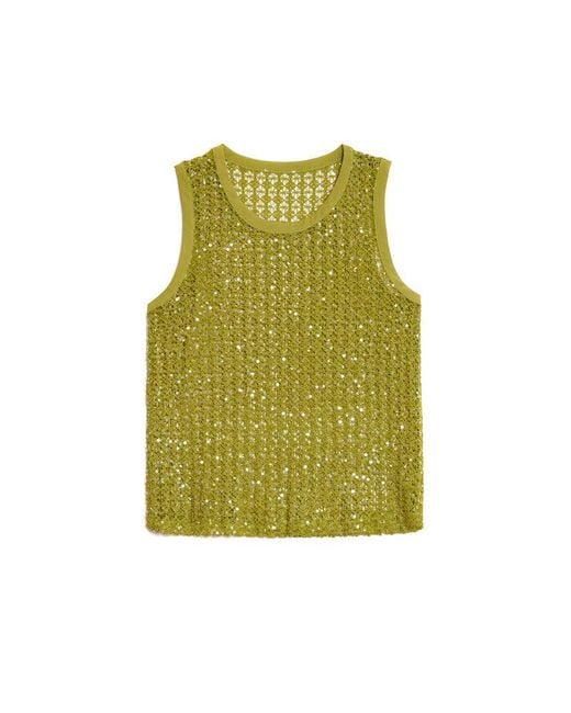 Sister Jane Tackle Vest in Green | Lyst UK