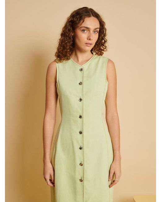 Sister Jane Natural Ghospell Tilda Midi Dress