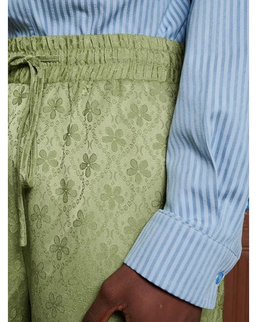 Sister Jane Green Lucas Jacquard Trousers