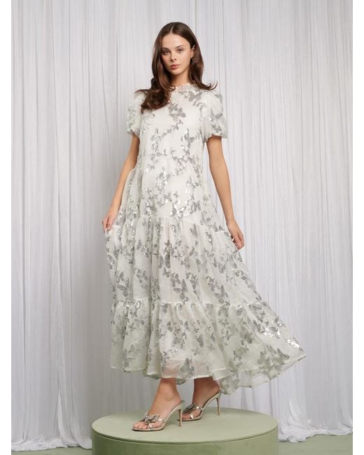 Sister Jane White Birdwing Maxi Dress