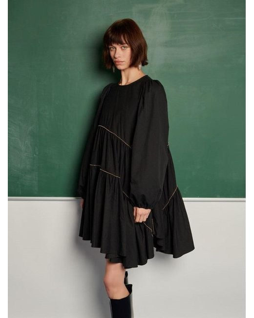 Sister Jane Green Ghospell Angela Trim Mini Dress