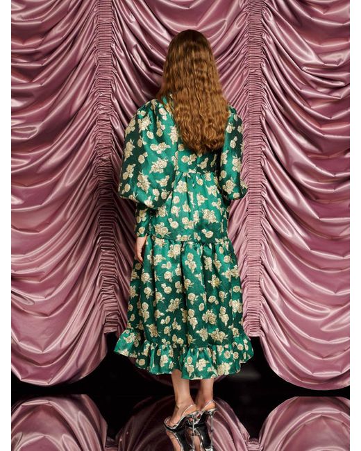 Sister Jane Multicolor Dream Showstopper Jacquard Maxi Dress