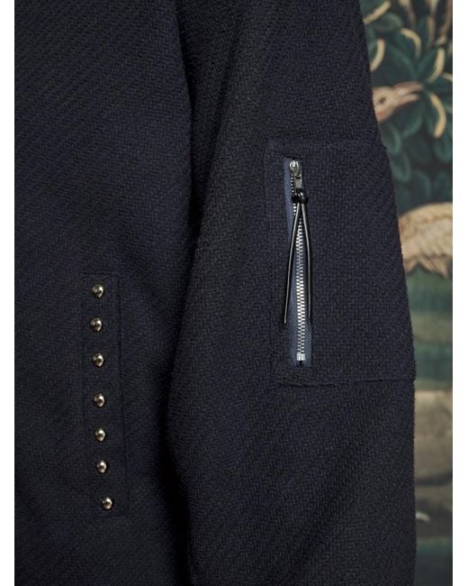 Sister Jane Gray Milo Studded Bomber Jacket