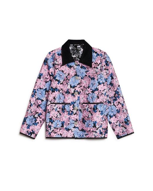 Sister Jane Multicolor Floral Canvas Jacquard Jacket