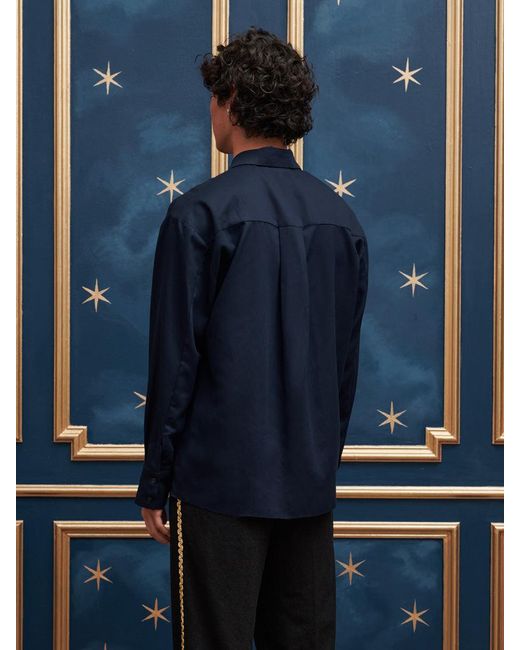 Sister Jane Blue Waltz Polo Shirt