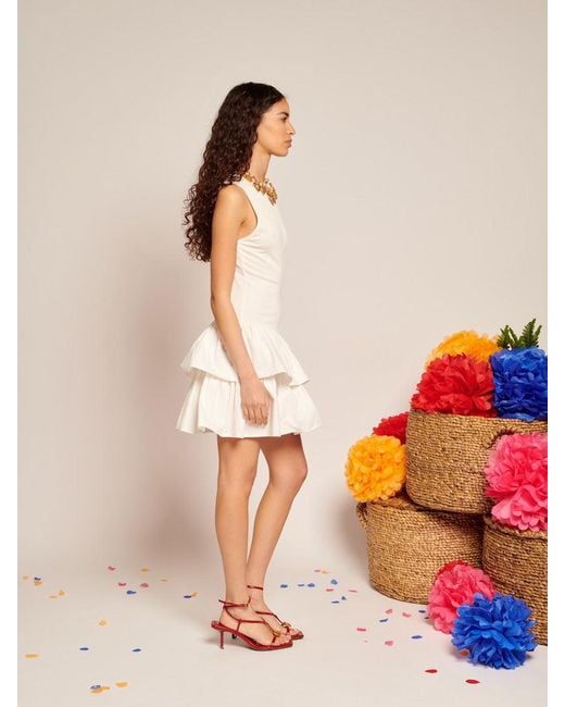 Sister Jane Orange Una Baile Rib Mini Dress
