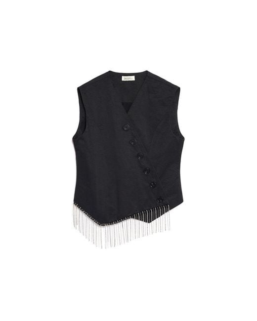 Sister Jane Black Ghospell Nic Wrap Top