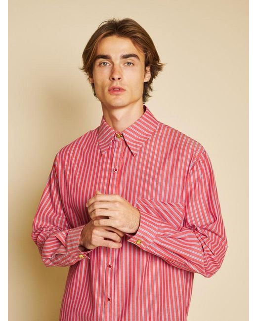 Sister Jane Pink Penny Stripe Shirt