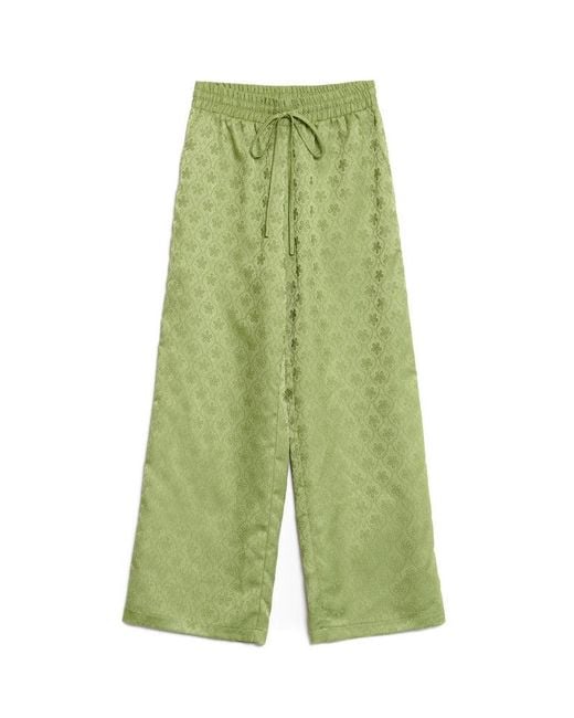 Sister Jane Green Lucas Jacquard Trousers