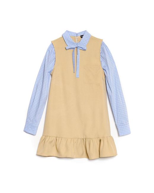 Sister Jane Natural Catherine 2 In 1 Mini Dress