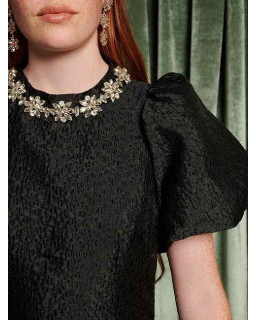 Sister Jane Green Dream Viola Jacquard Midi Dress