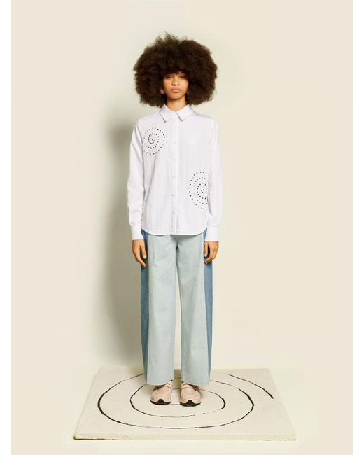 Sister Jane Green Ghospell Brigid Studded Shirt