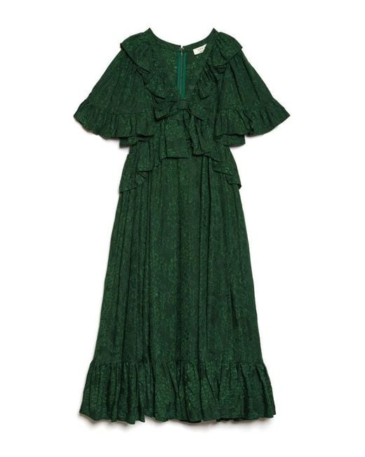 Sister Jane Green Dream Vanity Jacquard Maxi Dress