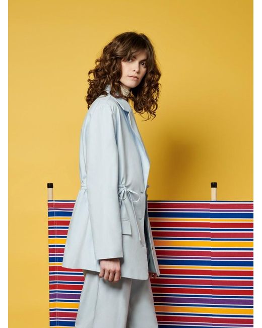 Sister Jane Blue Ghospell Helen Drawstring Blazer