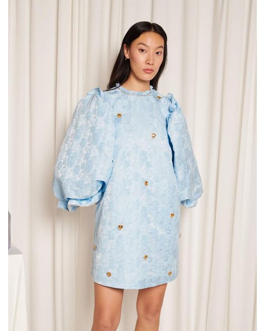 Sister Jane Women's Blue Aquamarine Mini Dress