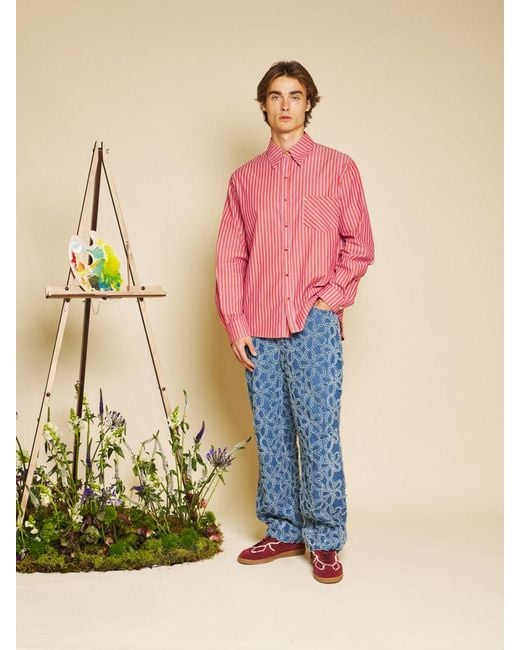 Sister Jane Pink Penny Stripe Shirt