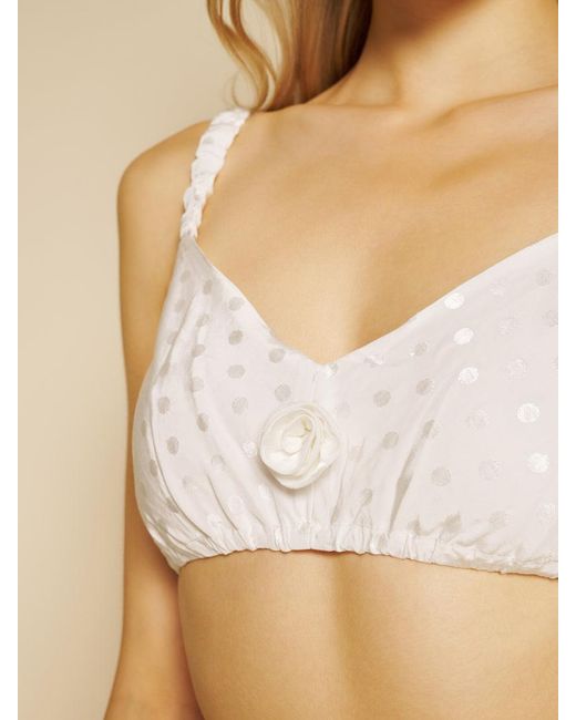 Sister Jane Natural Perle Spot Bralette