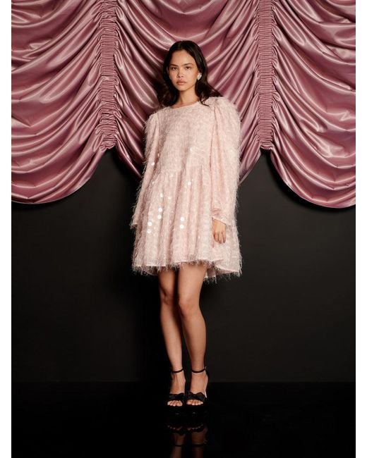 Sister Jane Multicolor Teese Sequin Mini Dress