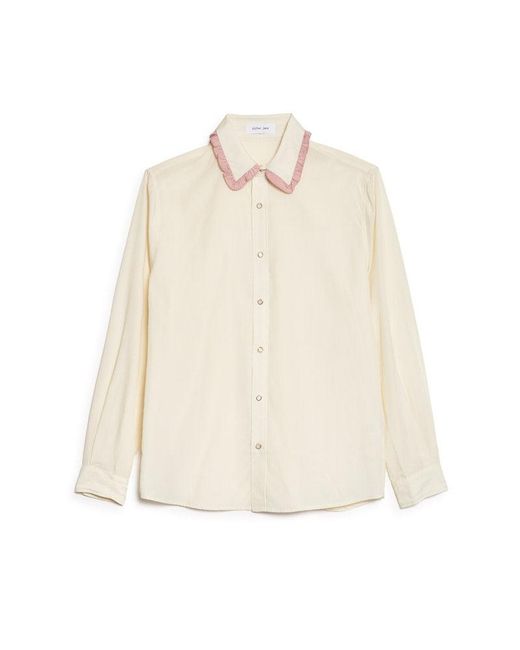 Sister Jane White Théodore Ruffle Shirt