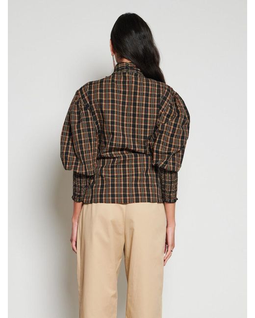 Sister Jane Brown Ghospell Tamara Bow Blouse