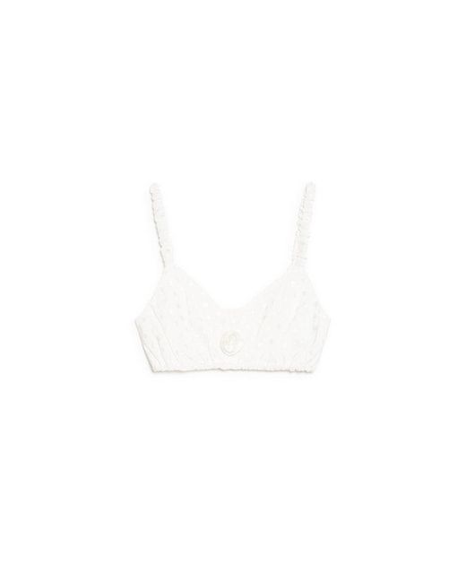Sister Jane Natural Perle Spot Bralette