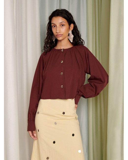 Sister Jane Red Ghospell Zinnia Jacket