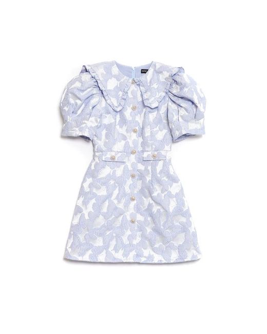 Sister Jane White Lacewing Mini Dress