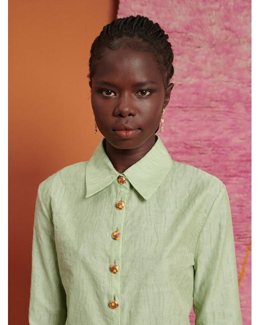 Sister Jane Multicolor Ghospell Thena Fitted Shirt