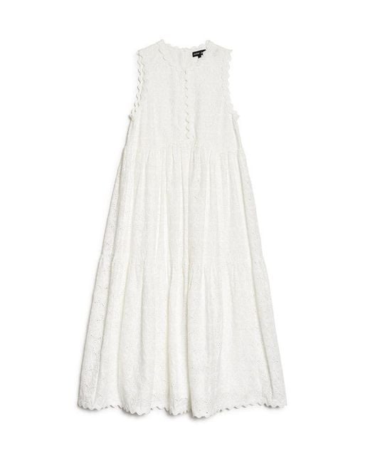 Sister Jane White Dandelion Days Midi Dress
