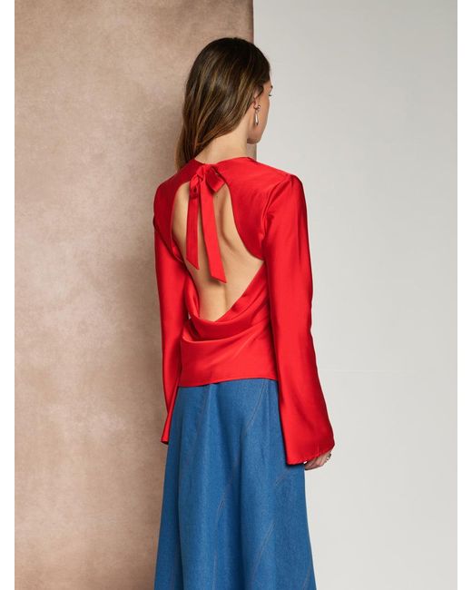Sister Jane Red Ghospell Beatriz Top