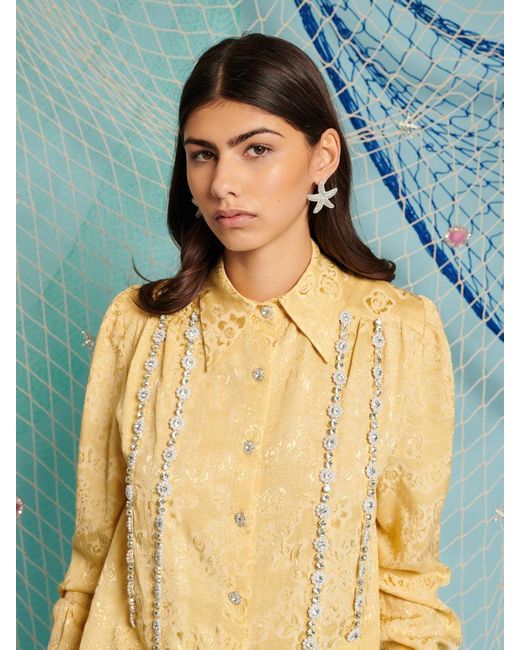 Sister Jane Blue Dream Seabound Jewel Blouse