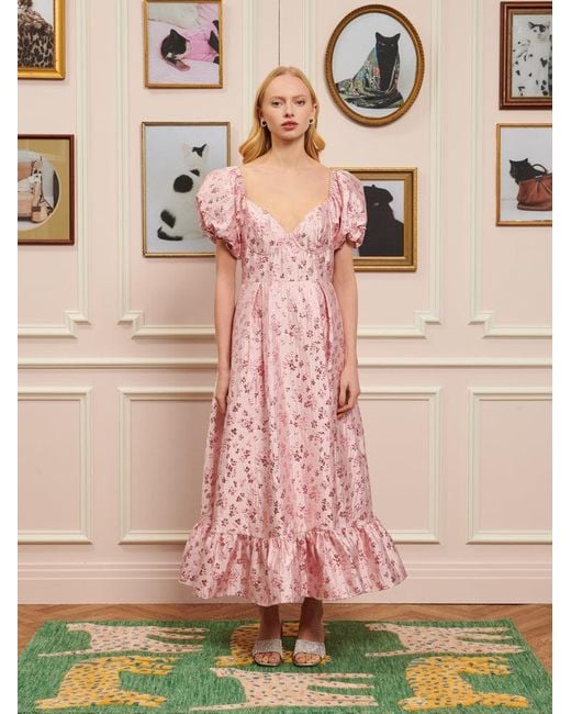 DREAM Fable Jacquard Midi Dress – Sister Jane