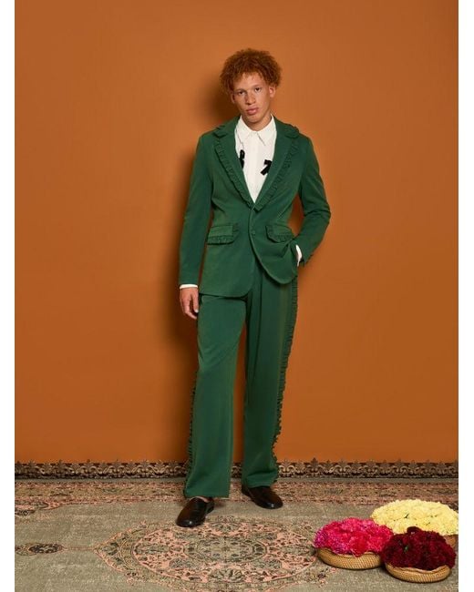Sister Jane Green Granger Ruffle Blazer