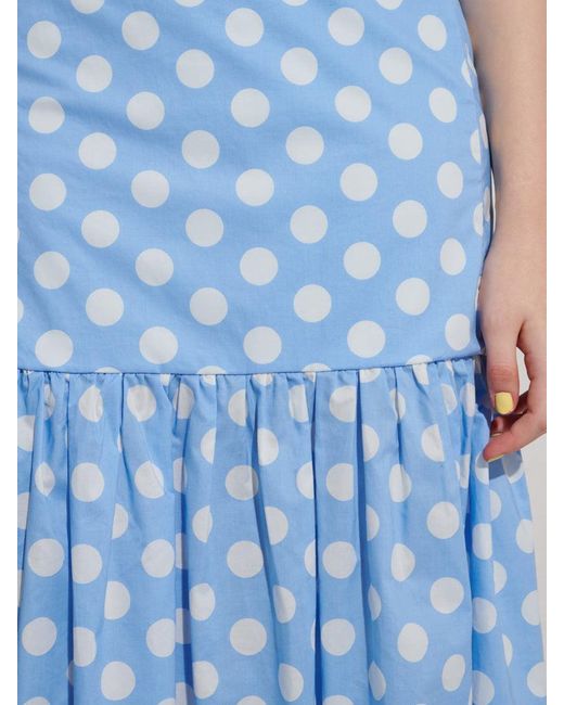 Sister Jane Blue Seaglass Spot Midi Dress