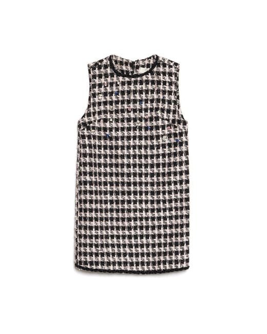 Sister Jane Green Dream Spectacle Tweed Mini Dress