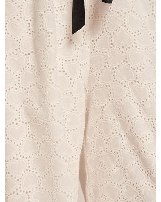 Sister Jane Orange Blanca Broderie Anglaise Trousers