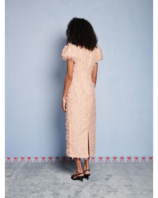 Sister Jane Blue Dream Petaline Floral Midi Dress