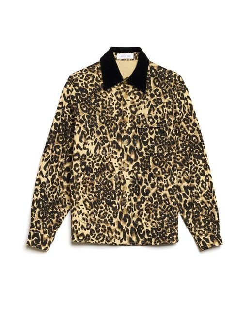 Sister Jane Natural Conrad Leopard Worker Jacket
