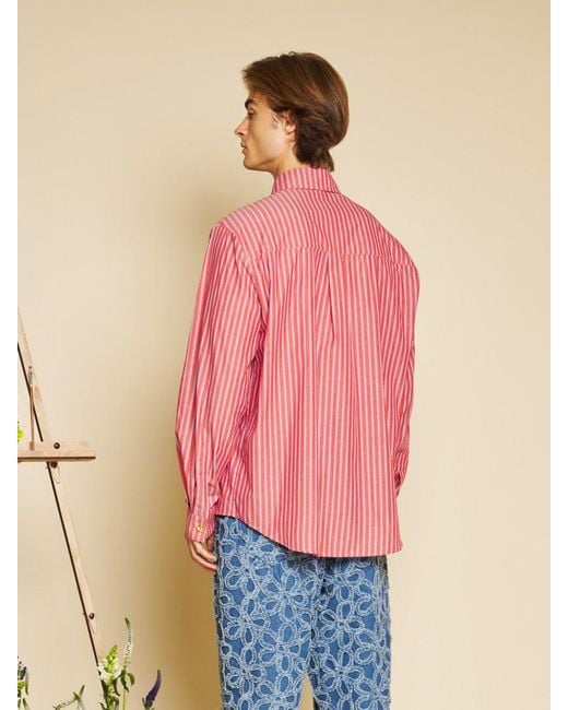 Sister Jane Pink Penny Stripe Shirt