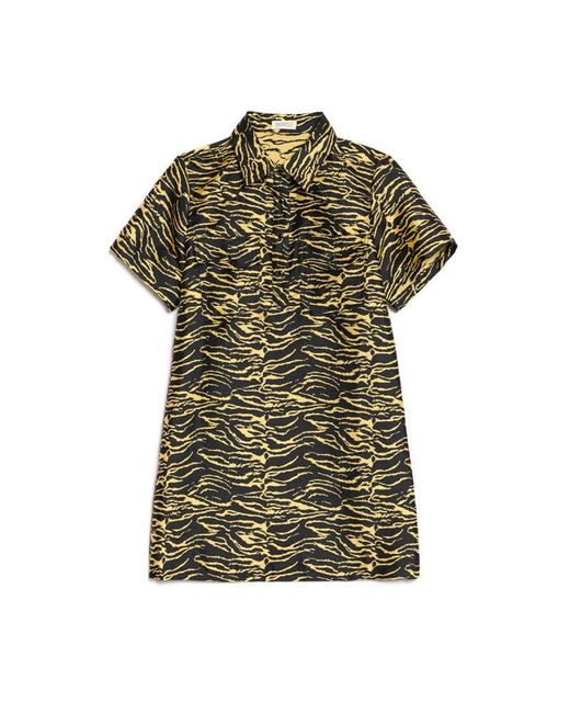 Sister Jane Green Ghospell Bonnie Zebra Mini Dress