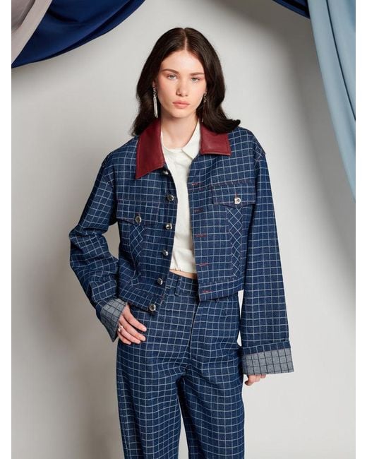 Sister Jane Blue Ghospell Campbell Denim Jacket