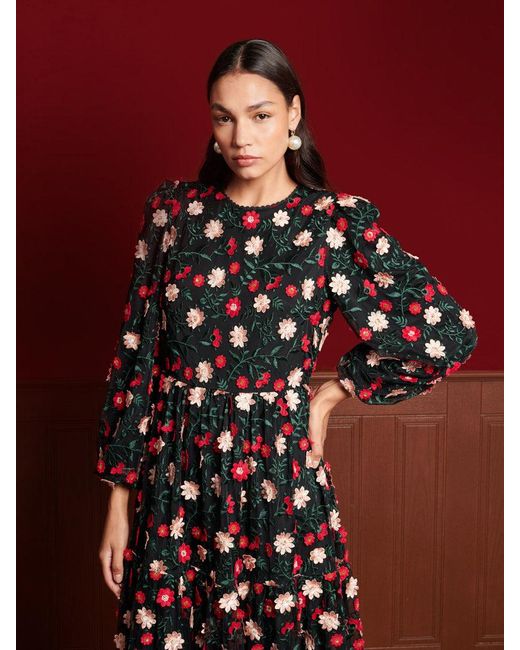 Sister Jane Red Dream Lilian Rose Maxi Dress