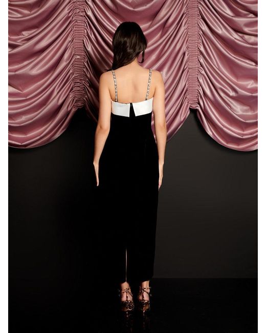 Sister Jane Black Kelly Velvet Maxi Dress