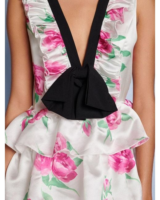 Sister Jane White Dream Pernilla Floral Ruffle Maxi Dress