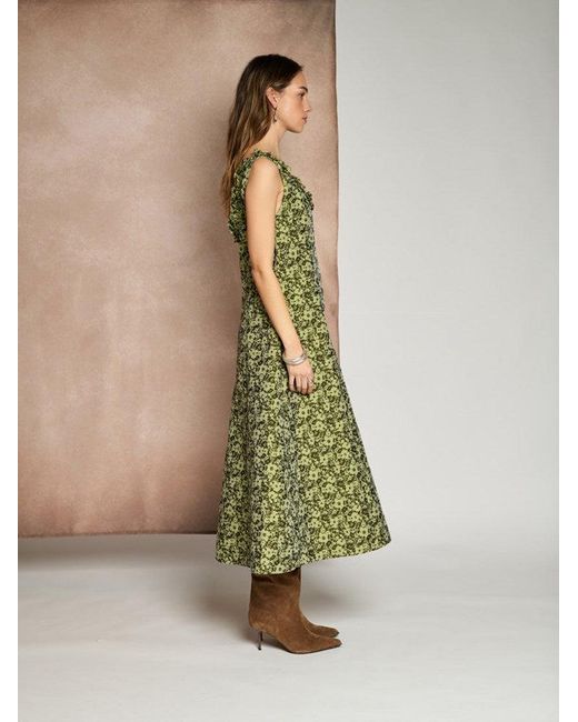 Sister Jane Women's Green Ghospell Renata Floral Midi Dress -  www.rajagirimanappuram.com
