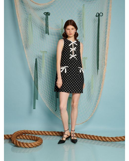 Sister Jane Green Isles Bow Mini Dress
