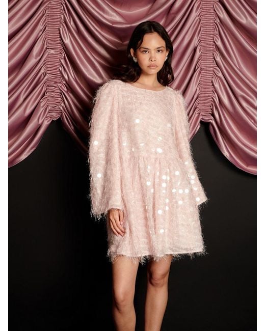 Sister Jane Multicolor Teese Sequin Mini Dress